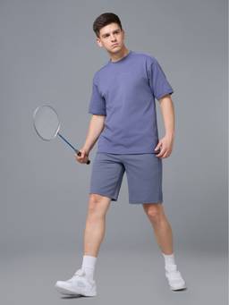 Technosport - Men Relaxed Fit T-shirt With Shorts with CLOUDFLEX