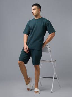 Technosport - Men Oversized T-shirt With Shorts with CLOUDFLEX