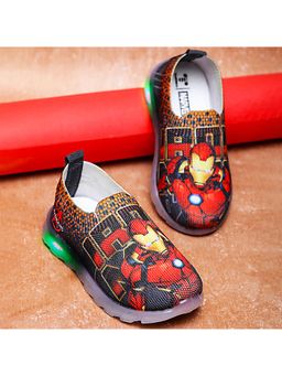 toothless - Marvel Avengers Kids Boys Grey Casual Sneakers