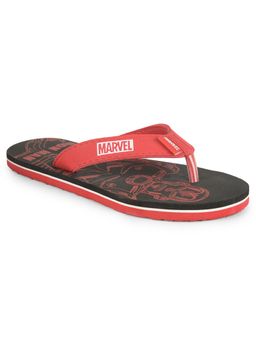 toothless - Marvel Avengers Kids Boys Black Flipflops