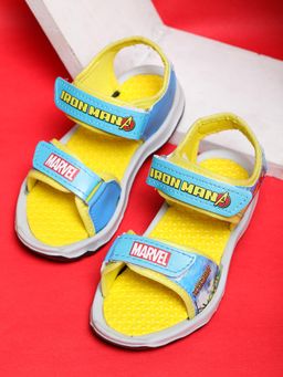 toothless - Marvel Avengers Kids Boys Sky Blue Sports Sandals