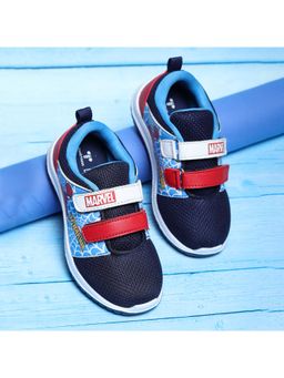 toothless - Marvel Spiderman Kids Boys Blue Sports Sneakers