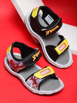 toothless - Marvel Spiderman Kids Boys Grey Sports Sandals