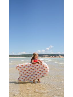 Sunnylife - Multi Inflatable Boogie Board Sea Seeker Strawberry (3-16 Years)