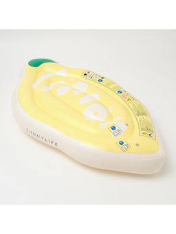 Sunnylife - Yellow Inflatable Luxe Limon Lie-On Float (3 Years And Above)