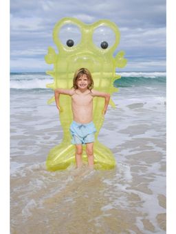 Sunnylife - Yellow Inflatable Luxe Sonny The Sea Creature Lie-On Float (3-16 Years)