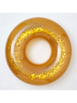 Sunnylife - Gold Inflatable Disco Gold Pool Ring (3 Years And Above)