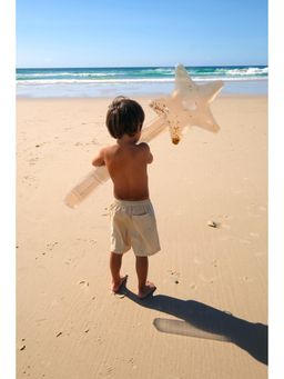 Sunnylife - Kids Star Wand Princess Swan Gold Inflatable Toy (Pack of 2) (3 Years And Above)
