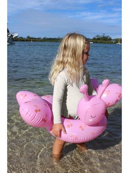Sunnylife - Kids Cotton Candy Cherry Tube Pool Ring (3-6 Years)