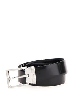 Guess - Men Solid Black Belt