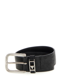 Guess - Men Solid Black Belt
