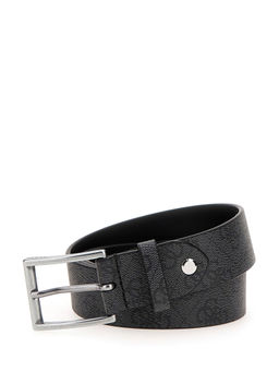 Guess - Men Printed Black Belt