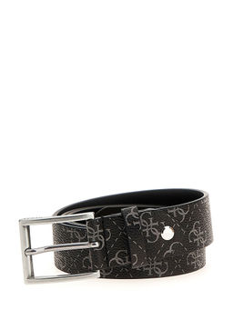 Guess - Men Printed Black Belt