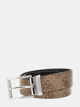 Guess - Men Printed Beige Belt