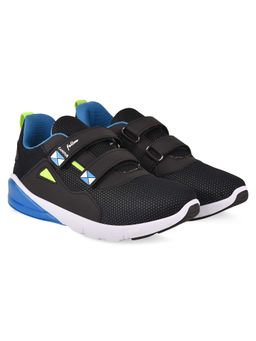 Campus - Black Solid Sports Shoes For Unisex
