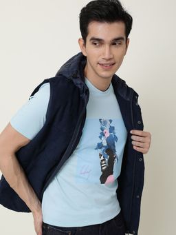 Rare Rabbit - Face Blue T-Shirt