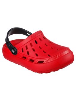 SKECHERS - Boys Red Clogs
