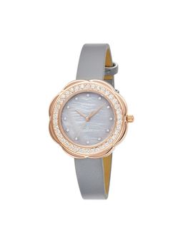 Strand by Obaku - Cosmos Mop Dial With Flower Design Crystal Top-Ring Womens Watch - S735LXVJVJ
