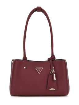 Guess - Wine Solid Meridian Shoulder Bag