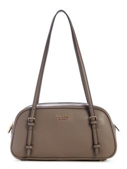 Guess - Brown Solid Cerelia Shoulder Bag