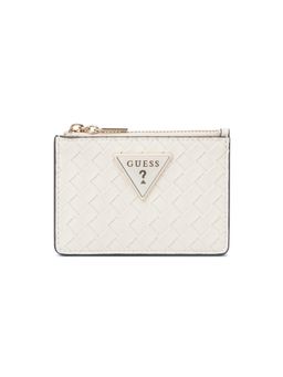 Guess - White Textured Alisha Card Case