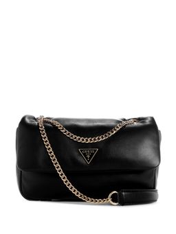Guess - Black Solid Sunetra Convertible Crossbody Bag