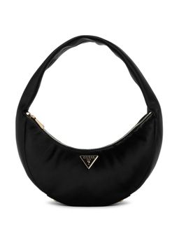 Guess - Black Solid Sunetra Mini Hobo Handbag