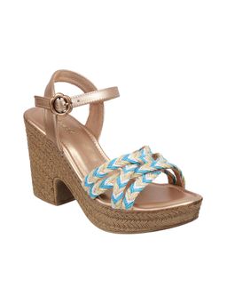 Catwalk - Women Stylised Sandal Heels - Gold