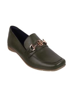 Catwalk - Women Stylised Loafers - Green
