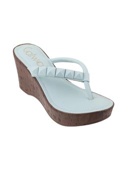 Catwalk - Women Stylised Wedges Heels - Blue