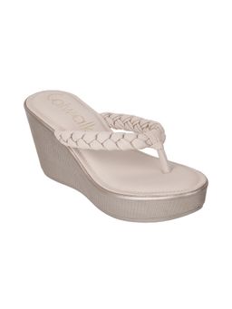 Catwalk - Women Stylised Wedges Heels - Beige