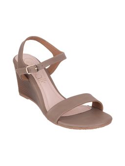 Catwalk - Women Stylised Wedges Heels - Beige
