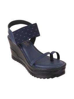 Catwalk - Women Stylised Wedges Heels - Blue