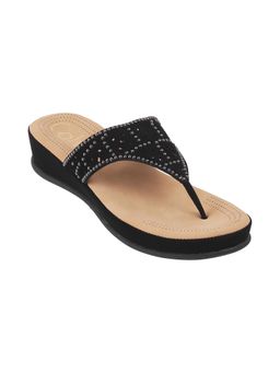 Catwalk - Women Stylised Platforms Sandals - Black