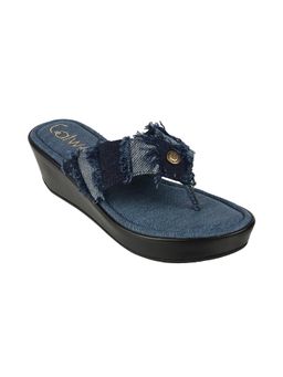 Catwalk - Women Stylised Chunky Sandals - Blue