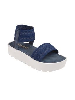 Catwalk - Women Stylised Chunky Sandals - Blue