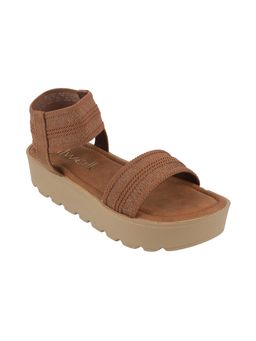 Catwalk - Women Stylised Chunky Sandals - Tan
