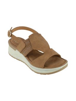 Catwalk - Women Stylised Platforms Sandals - Brown