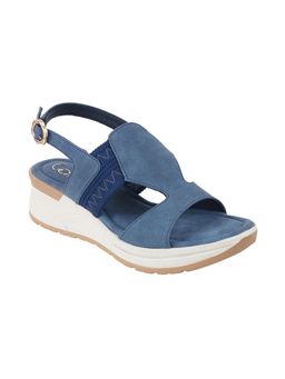 Catwalk - Women Stylised Platforms Sandals - Blue