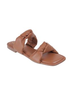 Catwalk - Women Stylised Flats - Tan