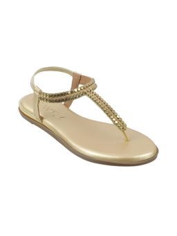 Catwalk - Women Stylised Sandals - Gold