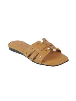 Catwalk - Women Stylised Flats - Tan