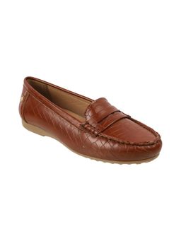 Catwalk - Women Stylised Loafers - Tan