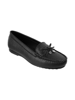 Catwalk - Women Stylised Moccasins - Black