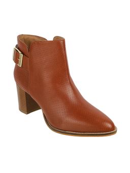 Catwalk - Women Stylised Chunky Casual Boots - Tan