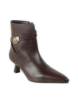 Catwalk - Women Stylised Kitten Casual Boots - Brown