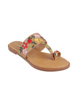 Catwalk - Women Stylised Flats - Tan