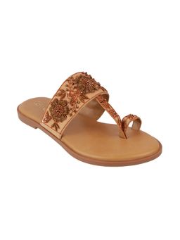 Catwalk - Women Stylised Flats - Tan