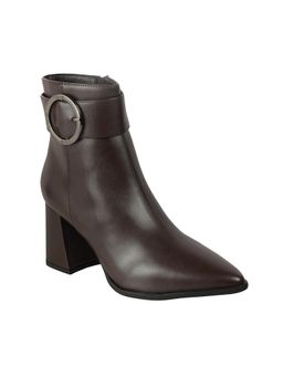 Catwalk - Women Stylised Chunky Casual Boots - Brown