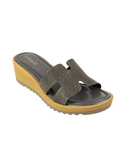 Catwalk - Women Stylised Wedges Heels - Grey